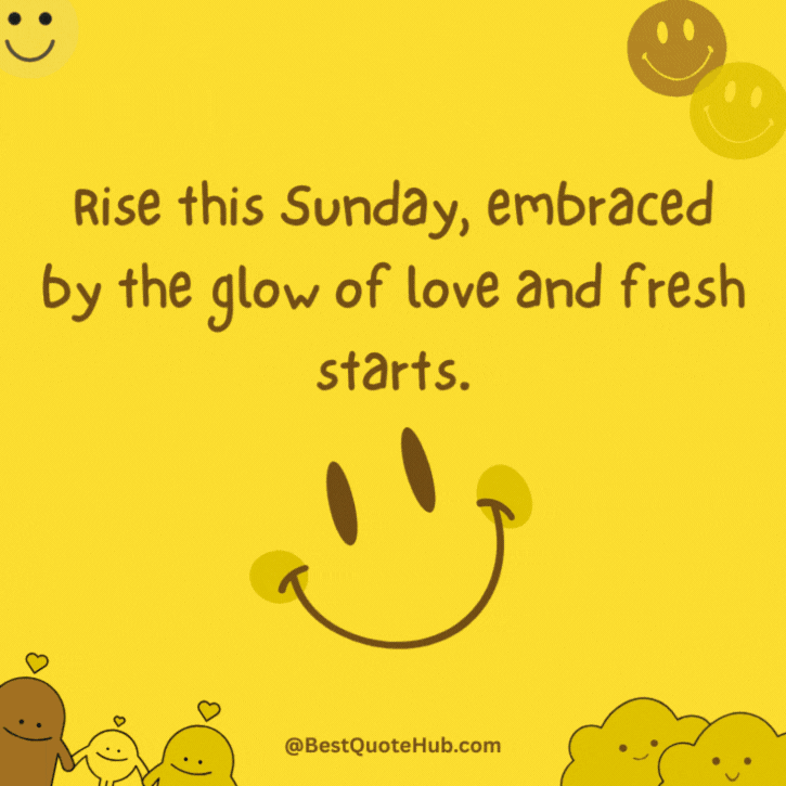 Inspirational Good Morning Sunday Blessings GIF