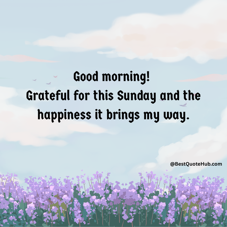 Thankful Sunday Blessings Quotes and Images
