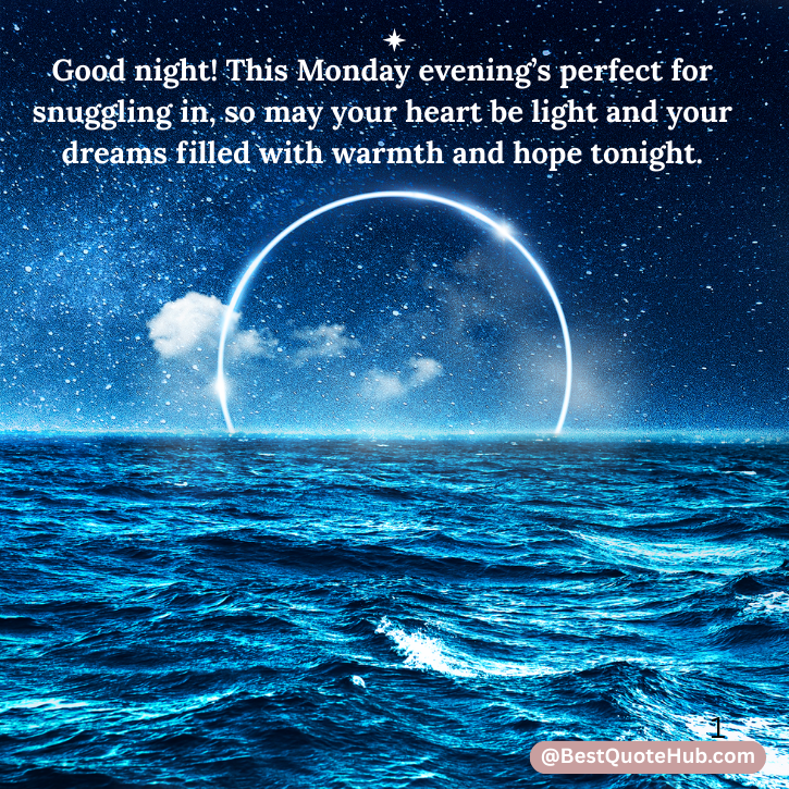 Monday Night Blessings