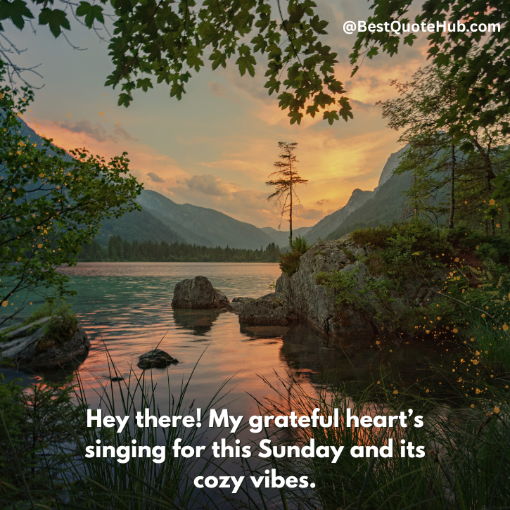 Thankful Sunday Blessings Quotes and Images