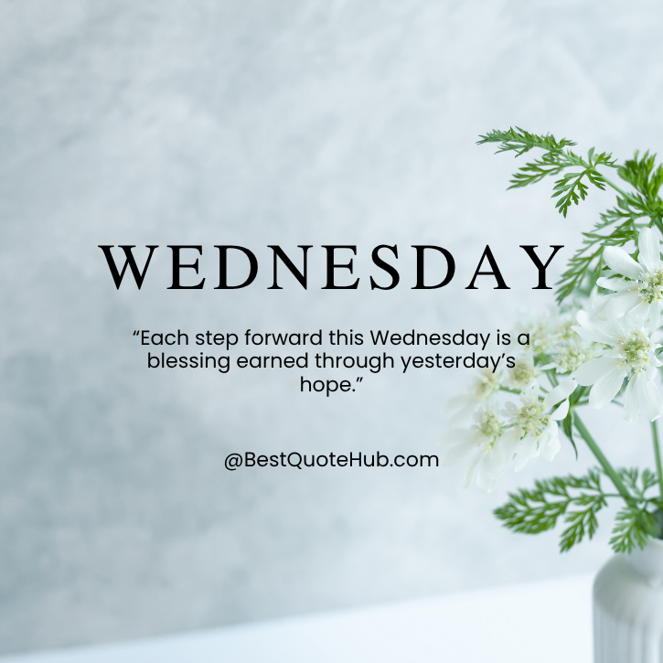 Positive Thankful Wednesday Blessings