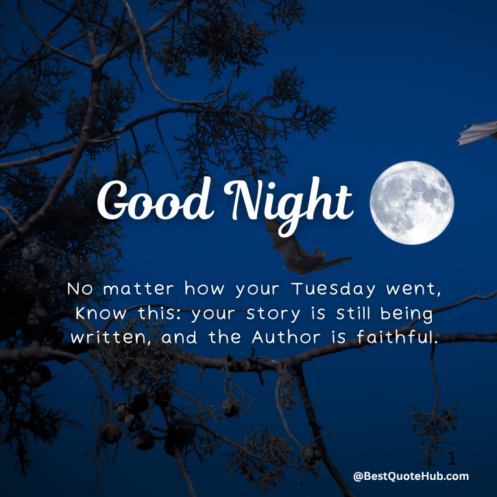 170+ Tuesday Night Blessings and Prayers- Good Night Tuesday
