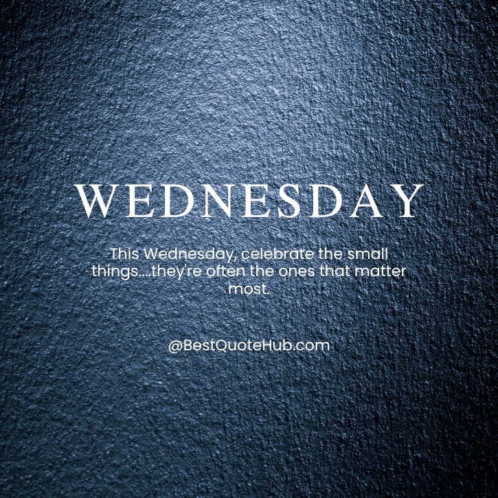 Positive Thankful Wednesday Blessings