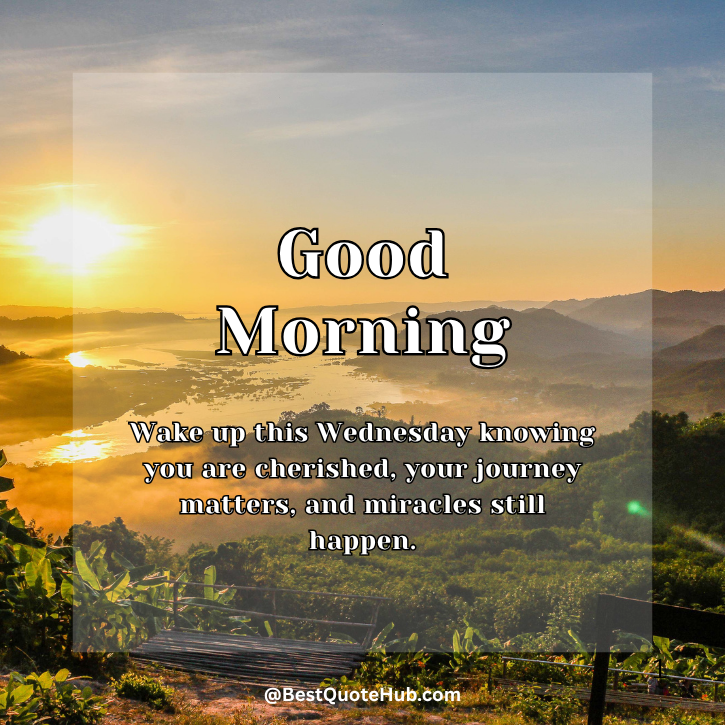 Wednesday Morning Blessings and Prayers
