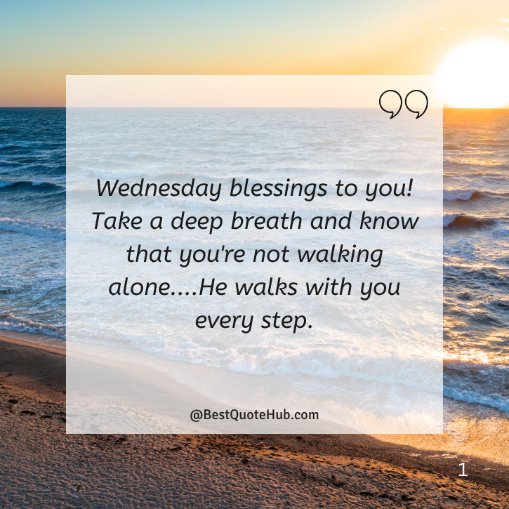Wednesday Morning Blessings and Prayers