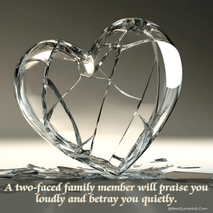 85+ Hardest Two-Faced Fake Family Quotes That Hit Deep
